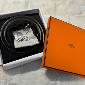 *Giftable Hermes H Buckle Belt